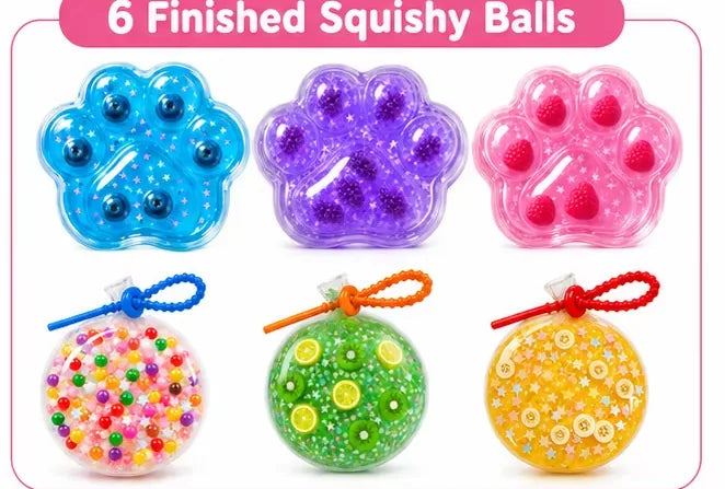 Famdor DIY Squishy Ball Making Kit
